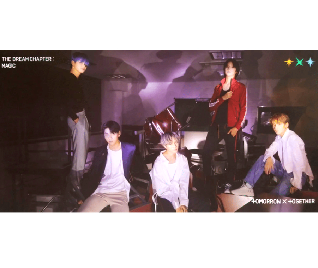 TXT  THE DREAM CHAPTER MAGIC  ALBUM OFFICIAL POSTER (ARCADIA VER)