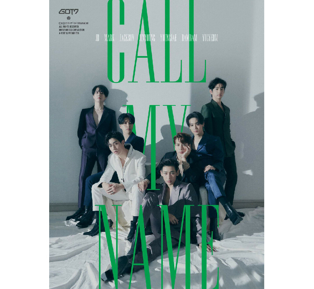 GOT7 CALL MY NAME MINI ALBUM OFFICIAL POSTER (VER C)