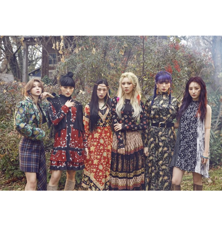 DREAMCATCHER  DYSTOPIA THE TREE OF LANGUAGE  1ST ALBUM OFFICIAL POSTERS (2 POSTER SET)