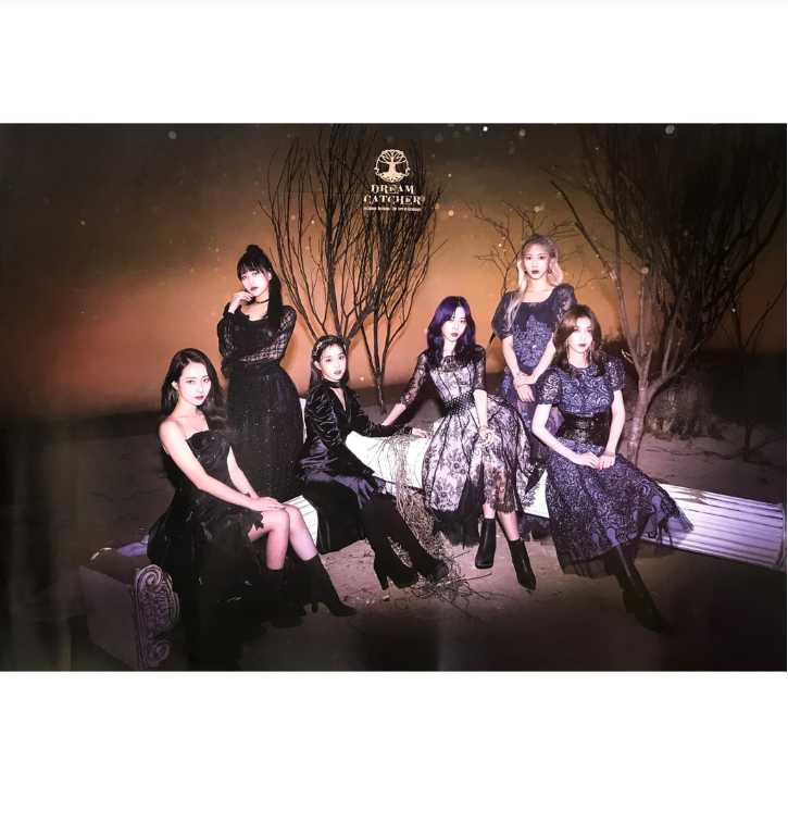 DREAMCATCHER  DYSTOPIA THE TREE OF LANGUAGE  1ST ALBUM OFFICIAL POSTERS (2 POSTER SET)