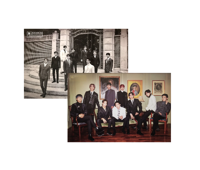 SF9  FIRST COLLECTION  1ST ALBUM  OFFICIAL POSTERS (2 POSTER SET)