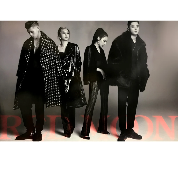 KARD  RED MOON  4TH MINI ALBUM OFFICIAL POSTER