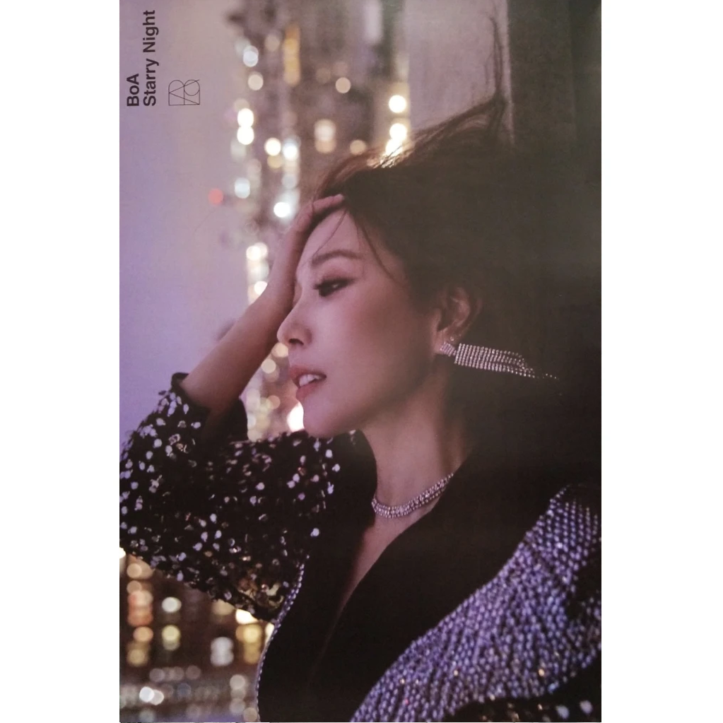 BOA  STARRY NIGHT  2ND MINI ALBUM OFFICIAL POSTER