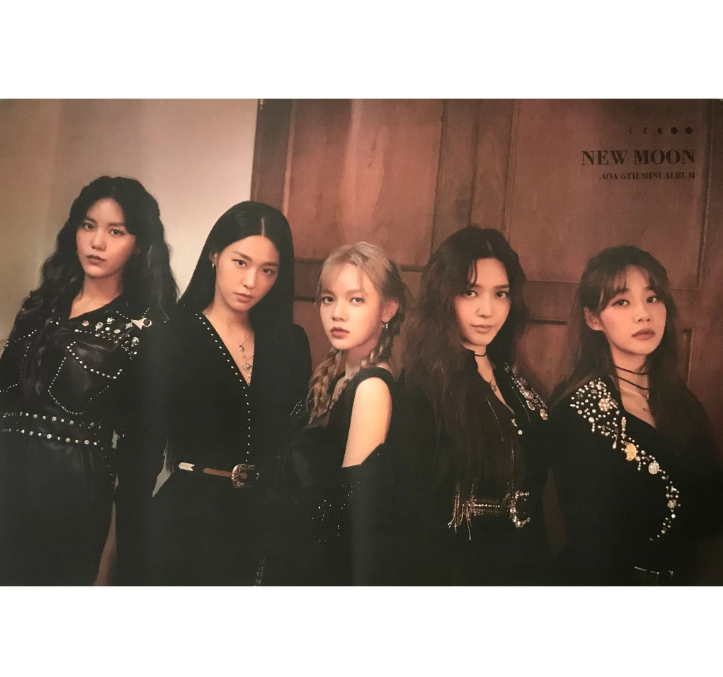 AOA  NEW MOON  6TH MINI ALBUM OFFICIAL POSTER