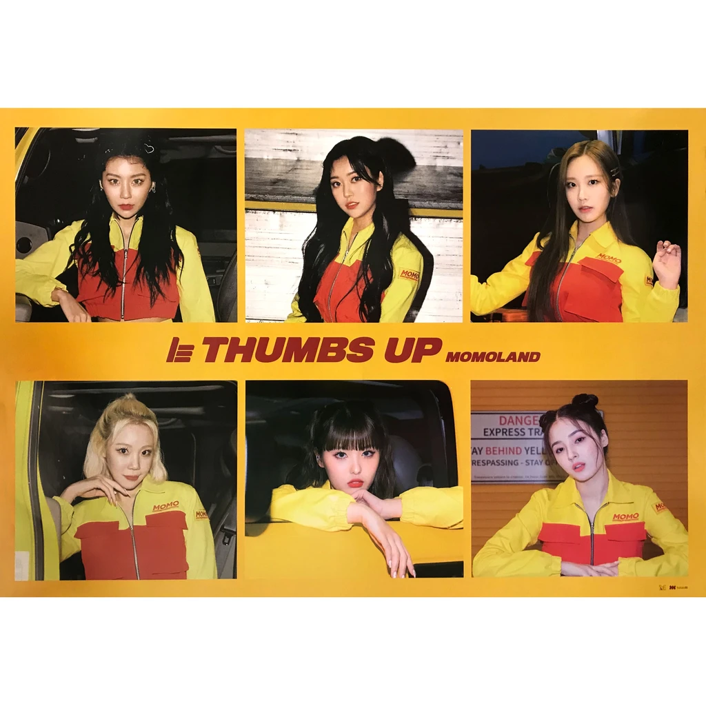 MOMOLAND  THUMBS UP  2ND SINGLE ALBUM OFFICIAL POSTER (VER 1)