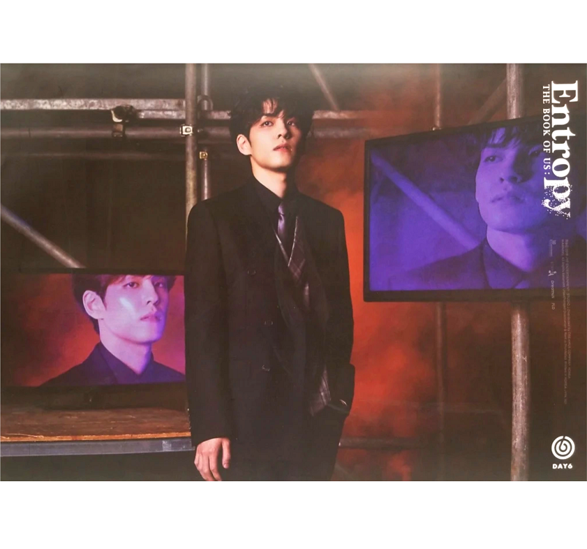 DAY6  THE BOOK OF US ENTROPY  3RD ALBUM OFFICIAL POSTER (WONPIL)