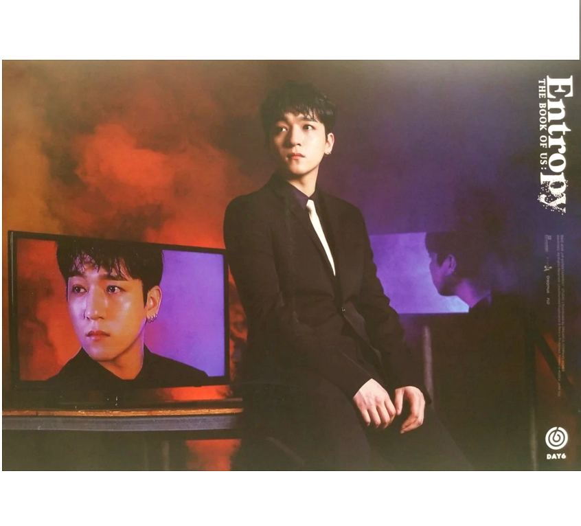DAY6  THE BOOK OF US ENTROPY  3RD ALBUM OFFICIAL POSTER (SUNGJIN)