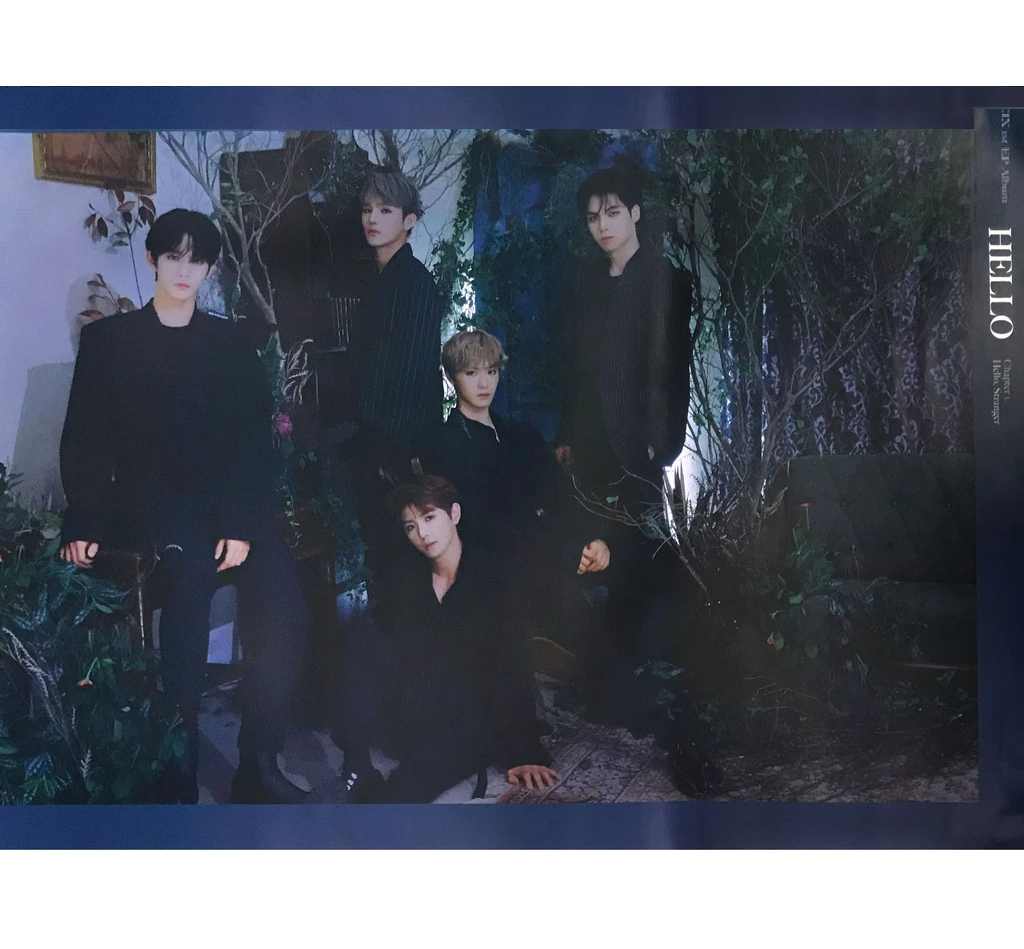 CIX  HELLO  CHAPTER 1  HELLO STRANGER OFFICIAL POSTERS (2 POSTER SET)