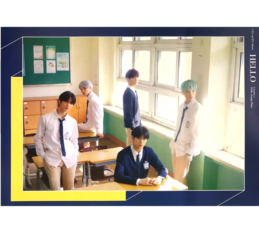CIX  2ND MINI ALBUM  HELLO CHAPTER 2 OFFICIAL POSTER (VER 2)