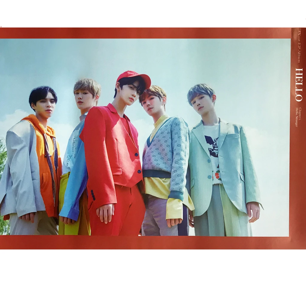 CIX  HELLO  CHAPTER 1  HELLO STRANGER OFFICIAL POSTERS (2 POSTER SET)