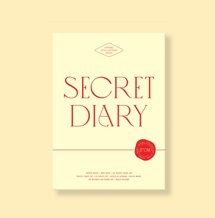 IZONE SECRET DIARY (PHOTOBOOK PACKAGE)