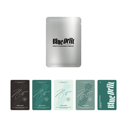 ATEEZ 8TH ANNIVERSARY EXHIBITION 'BLUE DRIFT' OFFICIAL MD    [RANDOM PHOTOCARD PACK]     [PRE]