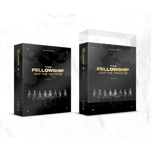 ATEEZ WORLD TOUR THE FELLOWSHIP MAP THE TREASURE SEOUL DVD