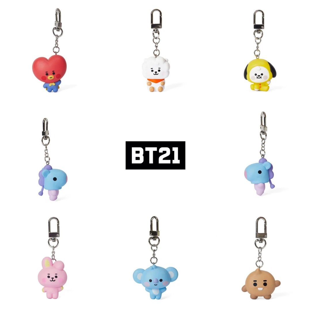 BT21 BABY OFFICIAL FIGURE KEYRING