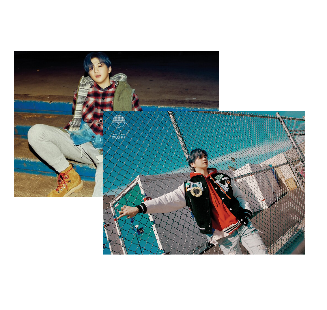 KANG DANIEL CYAN 1ST MINI ALBUM OFFICIAL POSTERS (2 POSTER SET)