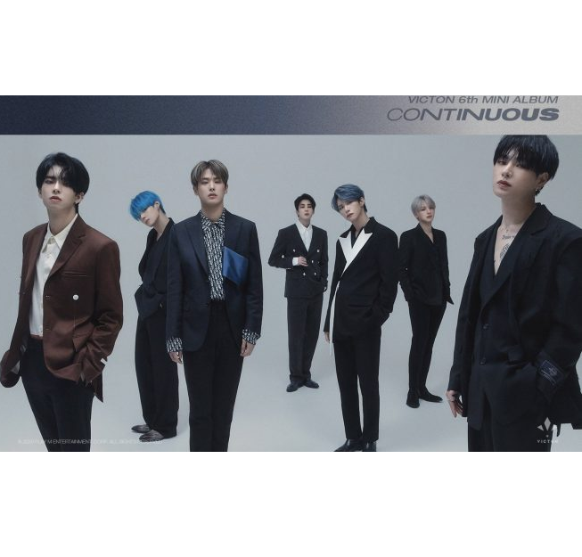 VICTON CONTINUOUS 6TH MINI ALBUM OFFICIAL POSTER (LIGHT VER)