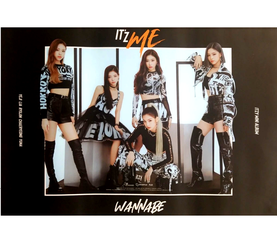 ITZY ITZ ME ALBUM POSTER  (3 POSTERS SET)