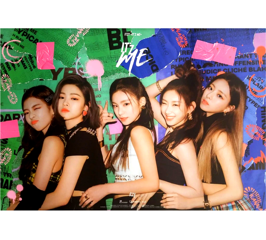 ITZY ITZ ME ALBUM POSTER  (3 POSTERS SET)