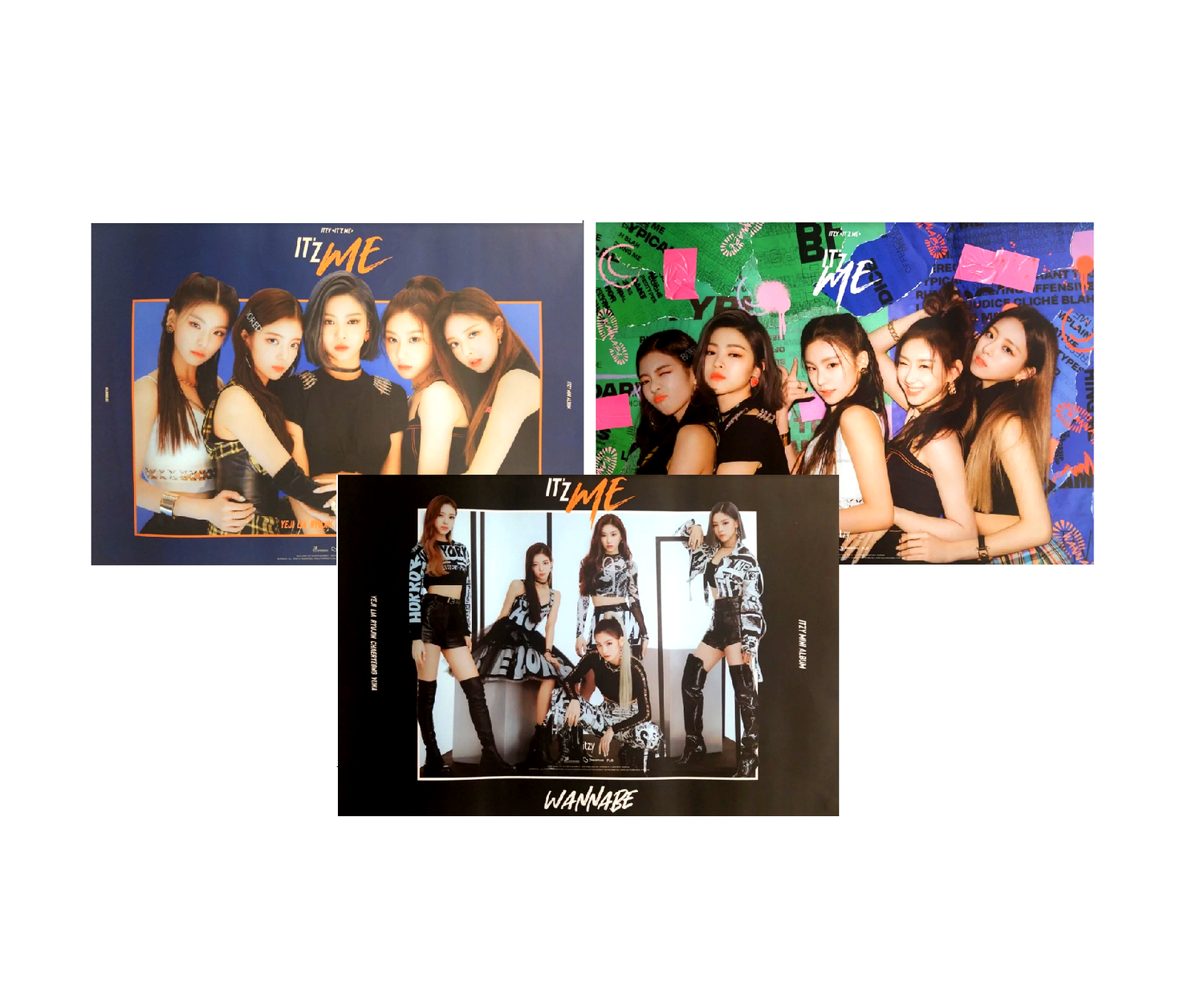 ITZY ITZ ME ALBUM POSTER  (3 POSTERS SET)