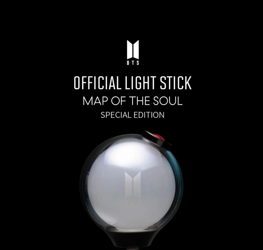 BTS OFFICIAL LIGHTSTICK MAP OF THE SOUL SPECIAL EDITION