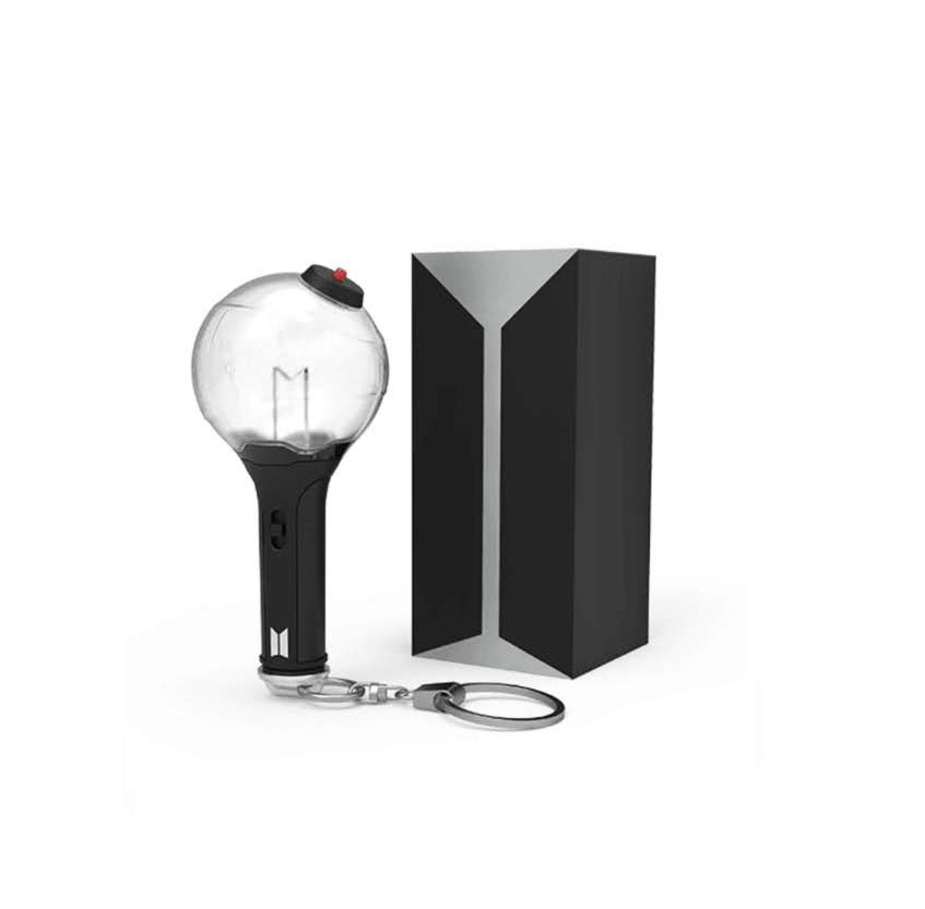 BTS OFFICIAL LIGHTSTICK KEYRING VER 3