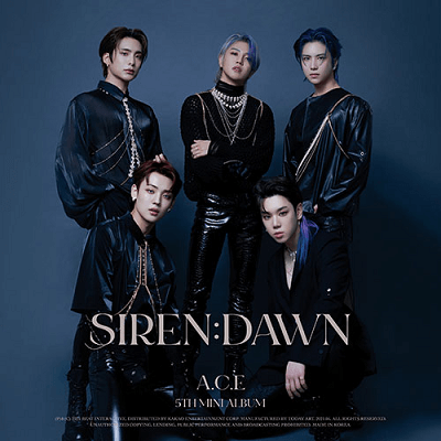 A.C.E SIREN: DAWN 5TH MINI ALBUM |  3 ALBUMS SET | FREE OFFCIAL PHOTOCARD PER ALBUM