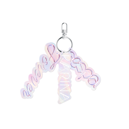 AESPA 'FOREVER' ACRYLIC KEYRING