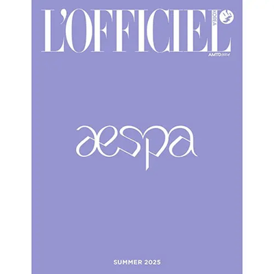 AESPA L'OFFICIEL HOMMES  2025 SUMMER SPECIAL  MAGAZINE