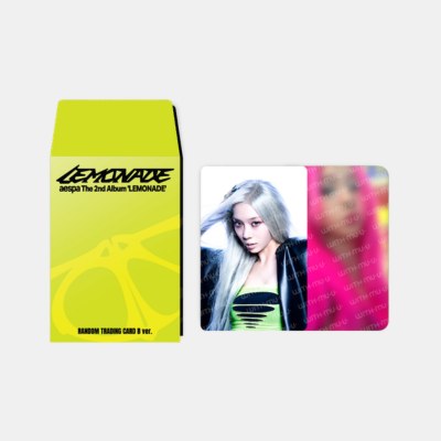 AESPA MAKE IT LEMONADE OFFICIAL MD    [RANDOM TRADING CARD]     [PRE]