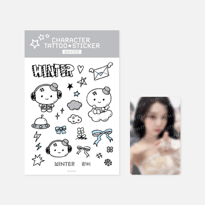 AESPA LIVE TOUR SYNK : aeXIS LINE OFFICIAL MD   [TATTOO STICKER SET]