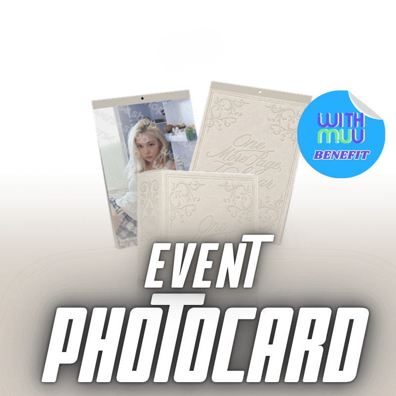 AESPA 2027 SEASON'S GREETINGS  + 2027 WALL CALENDAR  SET     |   WITHMUU OFFICIAL  PHOTOCARD SET    +  OFFICIAL PHOTOCARD (RANDOM 1 OUT OF 5)   SET ONLY    [PRE]