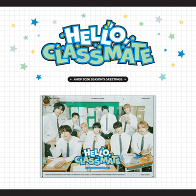 AHOF 2026 SEASON'S GREETINGS  [HELLO CLASSMATE]   |  INCLUDES SPECIAL PRE ORDER GIFT OFFICIAL PHOTOCARD  (RANDOM 1 OUT OF 9)