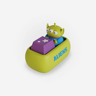 [DISNEY]  ALIEN KEYCAP RANDOM KEYRING