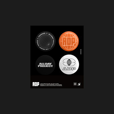 ALLDAY PROJECT DEBUT SINGLE  OFFICIAL MD    [PIN BUTTON SET]