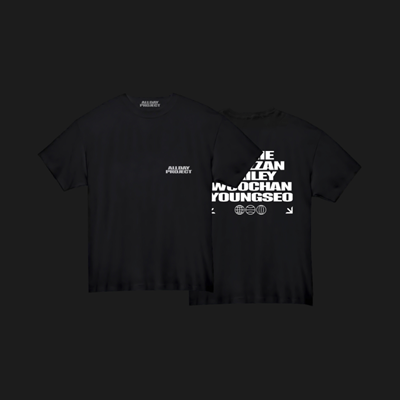 ALLDAY PROJECT DEBUT SINGLE  OFFICIAL MD    [MEMBER NAMES T-SHIRT]