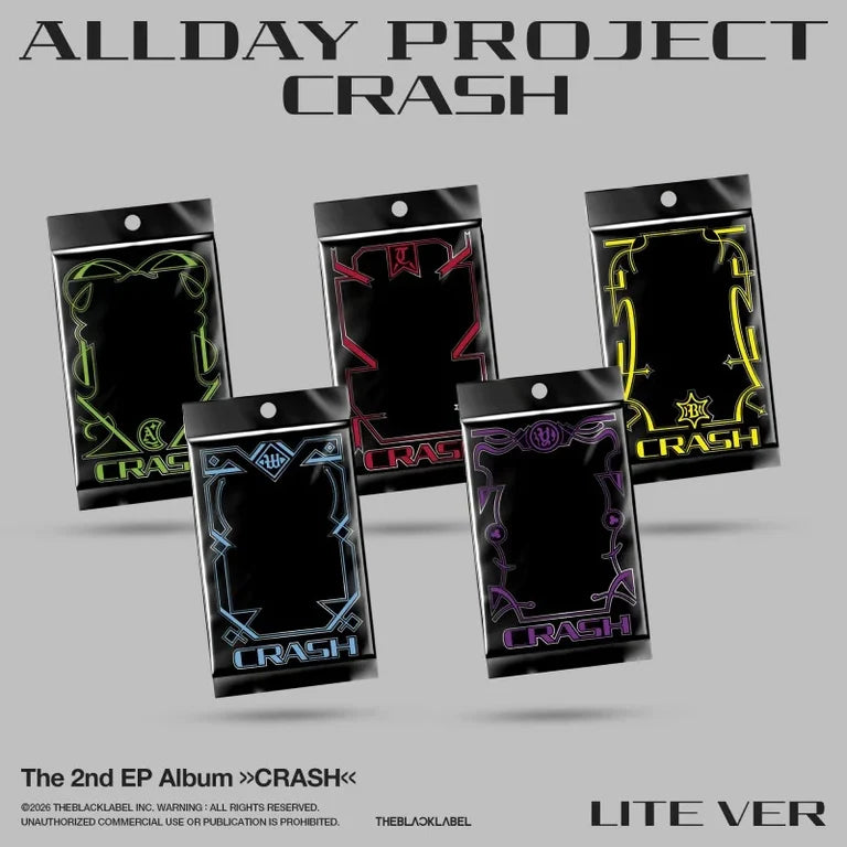 ALLDAY PROJECT 2ND EP ALBUM  CRASH  (Lite VER.)   |  5 ALBUMS SET   [PRE]