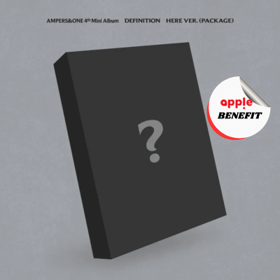 AMPERS&ONE 4TH MINI ALBUM DEFINITION  (HERE VER.)     |   KPOP USA APPLE OFFICIAL  PHOTOCARD A  (RANDOM 1 OUT OF 7)