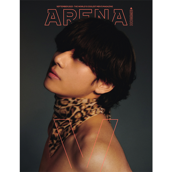 BTS V ARENA HOMME+ MAGAZINE 2023-09 MAGAZINE COVER A