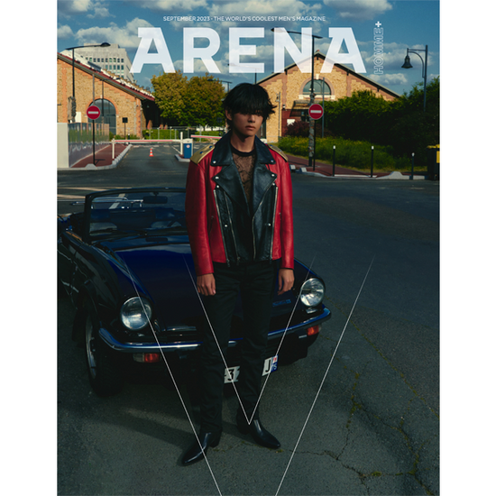 BTS V ARENA HOMME+ MAGAZINE 2023-09 MAGAZINE COVER B