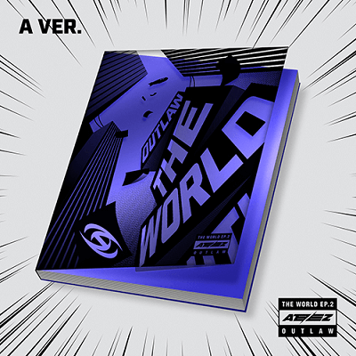 ATEEZ 9TH MINI ALBUM THE WORLD EP 2 : OUTLAW  (KOREAN VER.) | 3 ALBUMS SET