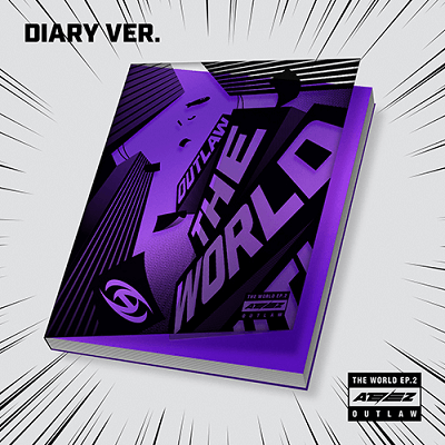 ATEEZ 9TH MINI ALBUM THE WORLD EP 2 : OUTLAW  (KOREAN VER.) | 3 ALBUMS SET