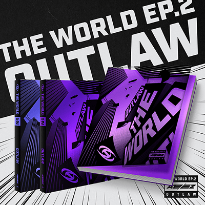 ATEEZ 9TH MINI ALBUM THE WORLD EP 2 : OUTLAW  (KOREAN VER.) | 3 ALBUMS SET