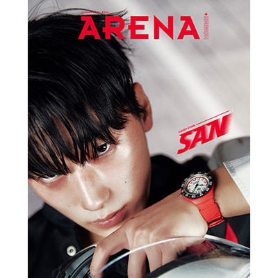 ATEEZ SAN ARENA HOMME+ KOREA 2025-08 MAGAZINE
