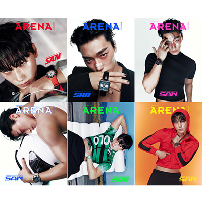 ATEEZ SAN ARENA HOMME+ KOREA 2025-08 MAGAZINE