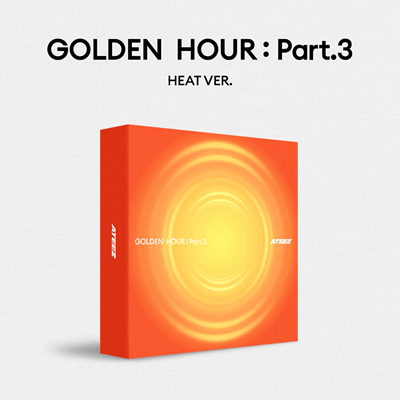 ATEEZ 12TH MINI ALBUM GOLDEN HOUR : PART. 3  (U.S VER)  [RANDOM MEMBER SIGNED ALBUM POSTCARD]   |   INCLUDES U.S EXCLUSIVE PHOTOCARD (RANDOM 1 OUT OF 8)