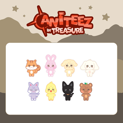 ATEEZ x ANITEEZ IN TREASURE OFFICIAL MD    [PLUSH DOLL]