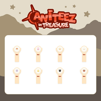 ATEEZ x ANITEEZ IN TREASURE OFFICIAL MD    [MINI FAN]
