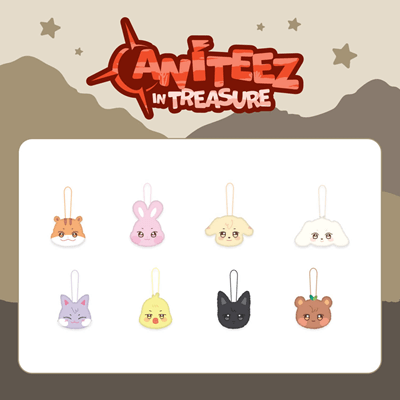 ATEEZ x ANITEEZ IN TREASURE OFFICIAL MD    [PLUSH NAME TAG]
