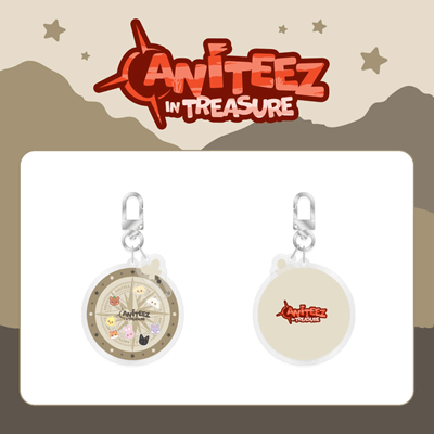 ATEEZ x ANITEEZ IN TREASURE OFFICIAL MD    [SHAKER KEYRING]