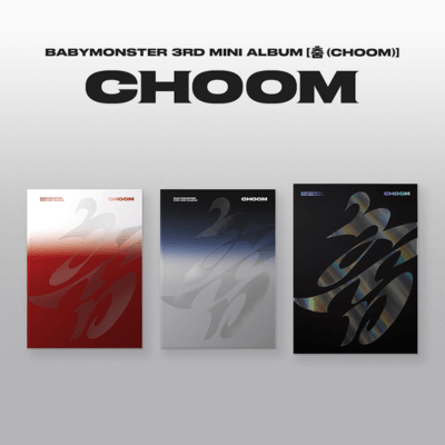 BABYMONSTER 3RD MINI ALBUM CHOOM  |  3 ALBUMS SET